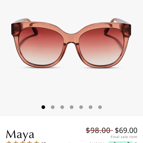 COPY - COPY - DIFF Maya Sunglasses - Picture 1 of 5